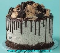 Amasya Çikolatalı kestaneli yaş pasta